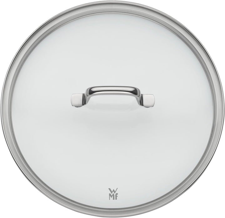 WMF Fusiontec Essential Kochtopf gross, 24 cm, Glasdeckel, Fleischtopf Induktion, 6,4l, High-Tech Ke