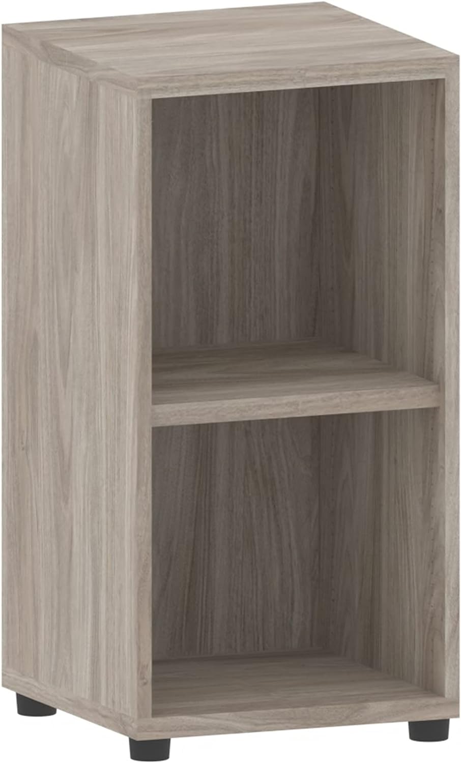 Aktenregal 2 Fächer versch. Farben | Büroregal 2 OH 40x40x77cm aus Holz | Büromöbel Ordnerregal Büch