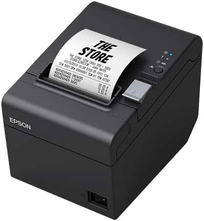 Drucker EPSON TM-T20III Tickets USB Y RS232; 250MM/SEG; Schwarz glänzend