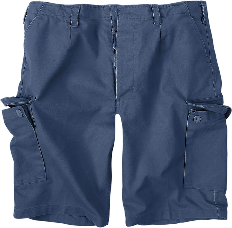 normani Herren Bermudashorts/Freizeitshorts aus robustem Moleskingewebe Blau L, Blau L