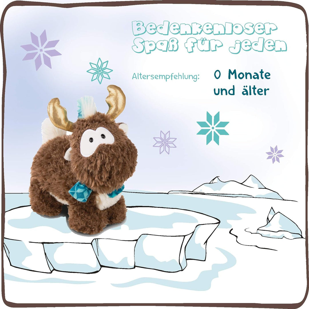 NICI Plüschtier Reny Heart 32 cm – Rentier Kuscheltier für Jungen, Mädchen & Babys – Flauschiges Sto