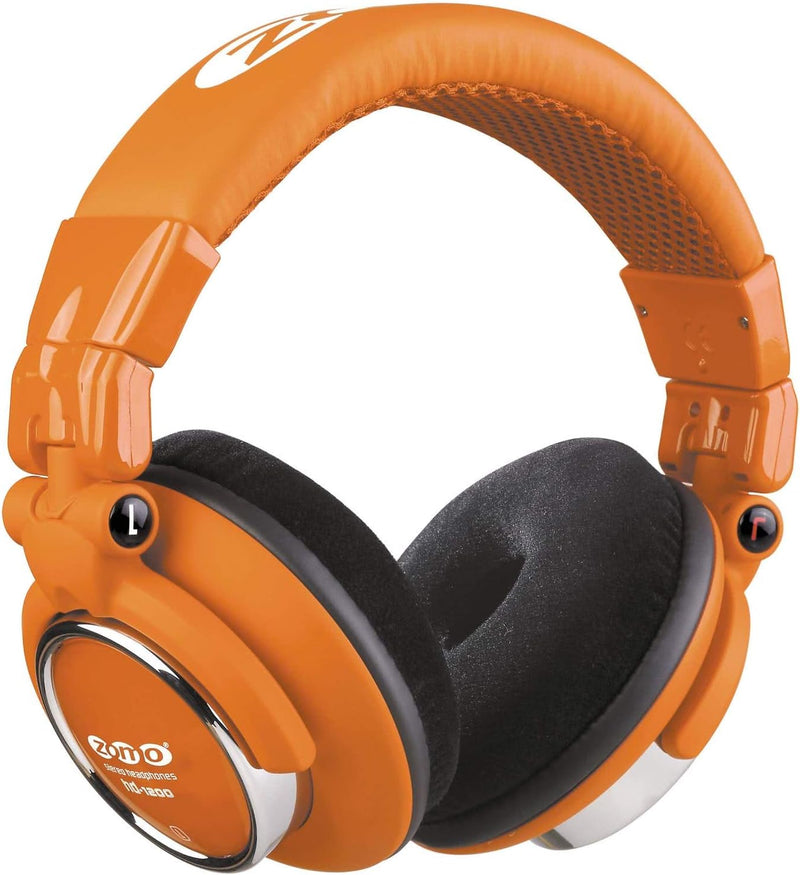 Zomo HD-1200 Professioneller Stereo-Kopfhörer (110dB, 3m) Toxic orange