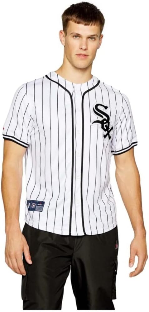 Fanatics - MLB Chicago White Sox Franchise Poly Jersey Hemd Farbe Weiss S Weiss, S Weiss