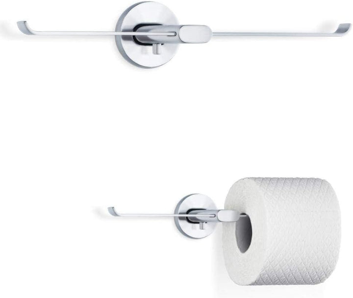 Blomus 68807 WC-Rollenhalter Areo, Edelstahl, 2 Rollen 2 Rollen Matt, 2 Rollen Matt