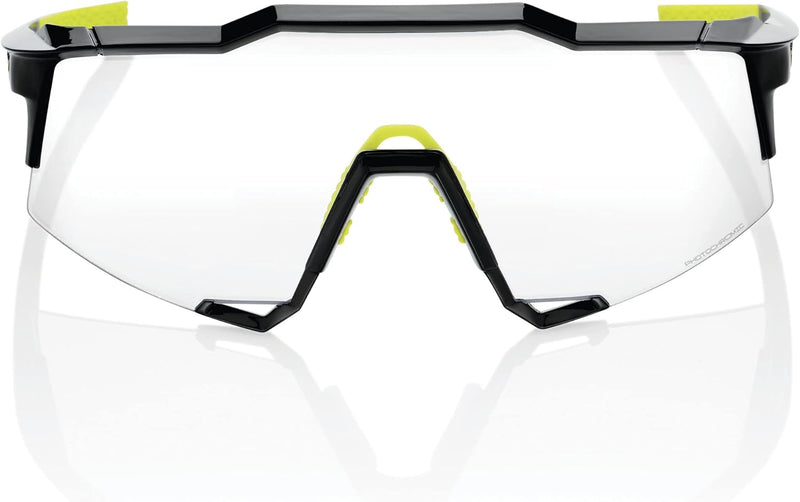 100% GAFAS Speedraft - Gloss Black - Photochromic Linse