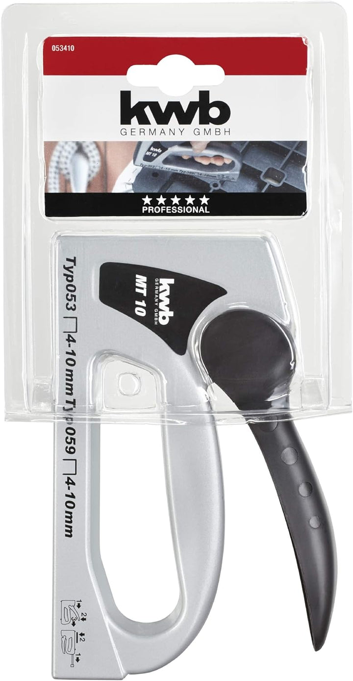 kwb 053-410 Profi Tack MT 10, Industrie-Handtacker Typ 053 Handtacker MT 10 für 6 - 10 mm Höhe, Typ