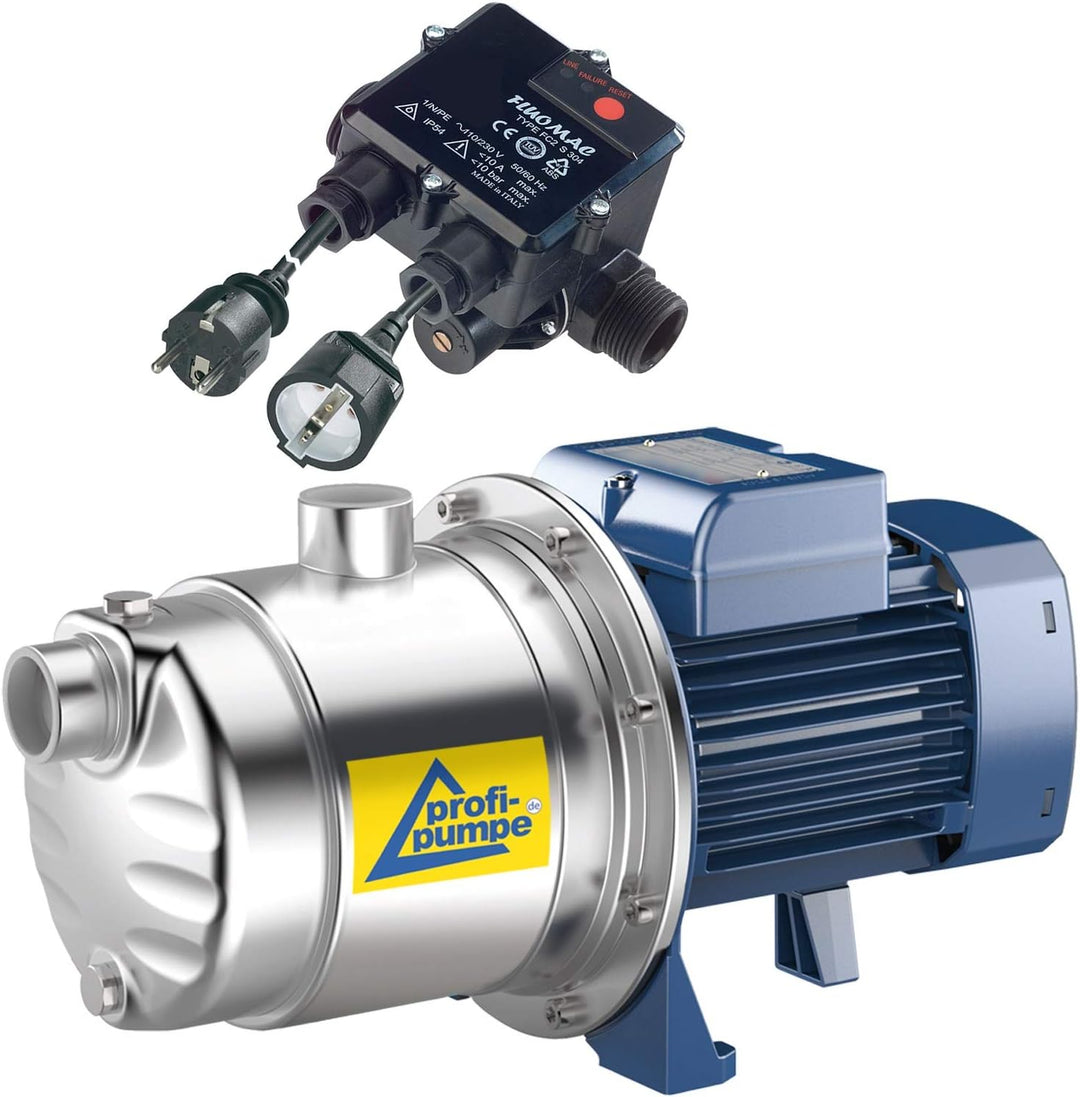 Hauswasserwerk Kreiselpumpe Regenwasserpumpe Hauswasserautomat Inno-Tec 450 - mit Pumpensteuerung Fl