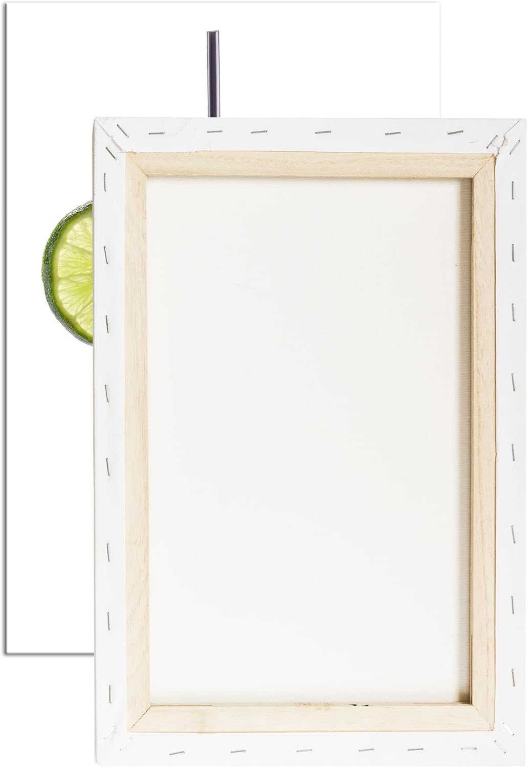 deyoli Cocktail Mojito Format: 100x70 als Leinwand, Motiv fertig gerahmt auf Echtholzrahmen, Hochwer