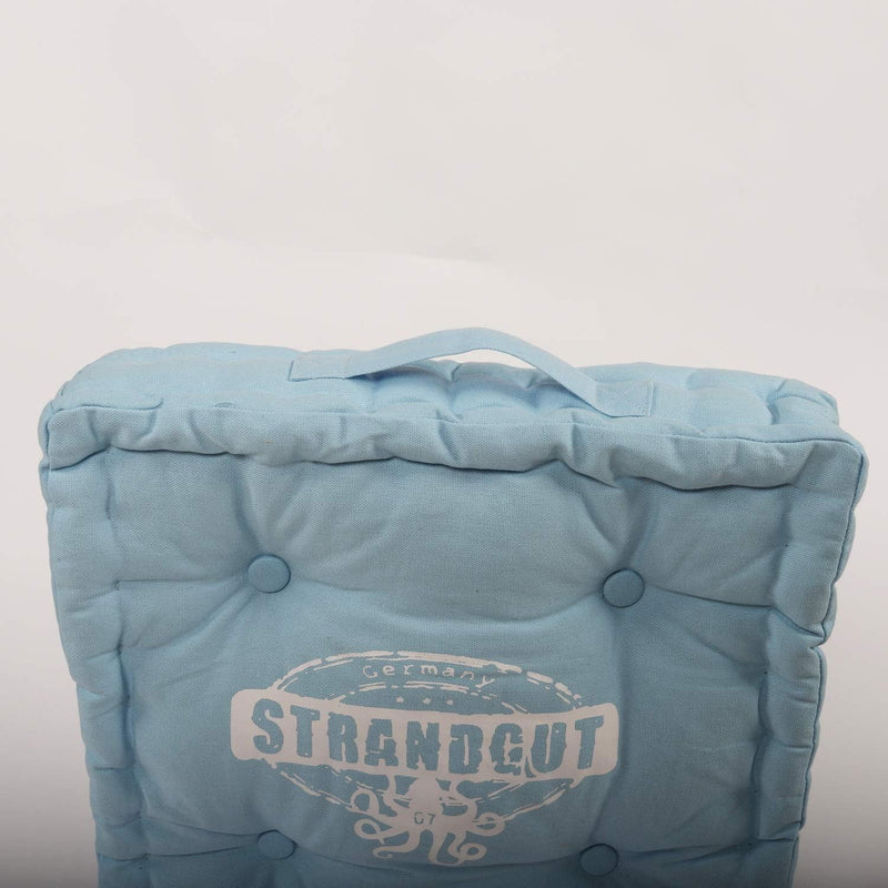 Strandgut07 Sitzkissen, 40 x 40 cm, Hellblau 40 x 40 cm Hellblau, 40 x 40 cm Hellblau