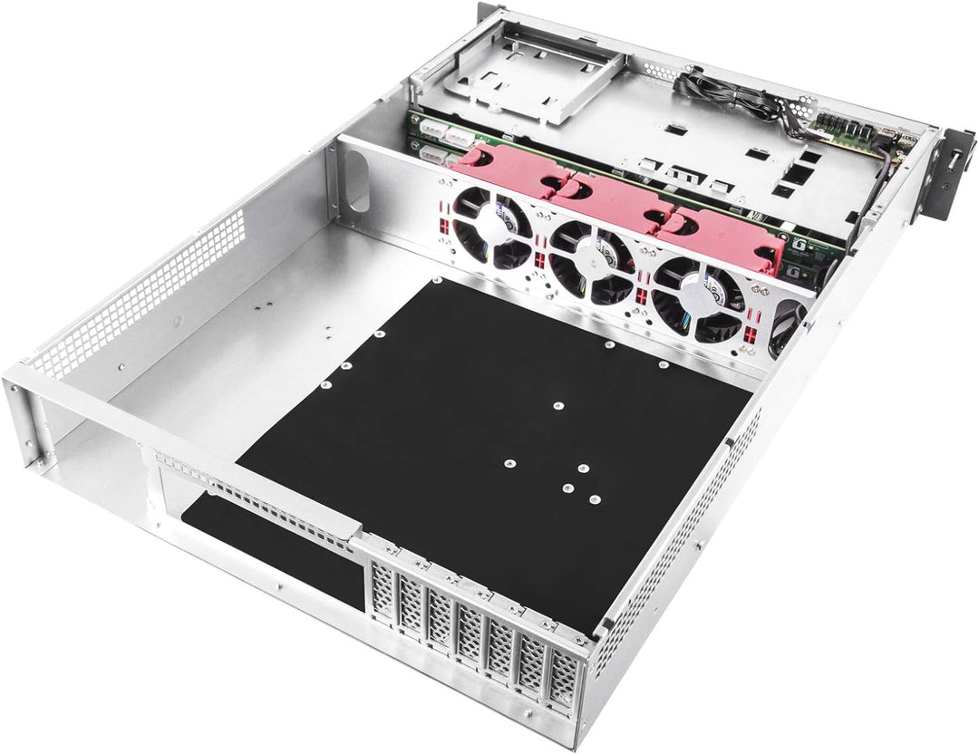 SilverStone Technology SST-RM22-308 - 2U Rackmount Server Gehäuse, unterstützt 8X 2.5/3.5 SAS/SATA H