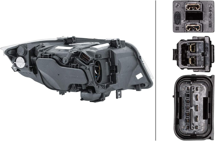 HELLA 1EL 354 687-011 Bi-Xenon-Hauptscheinwerfer - links - für u.a. BMW 3 (E90), Links