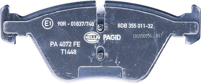 HELLA PAGID 8DB 355 011-321 Bremsbelagsatz - T1448 - Dicke/Stärke: 20.3mm - Bremssystem: Teves - für