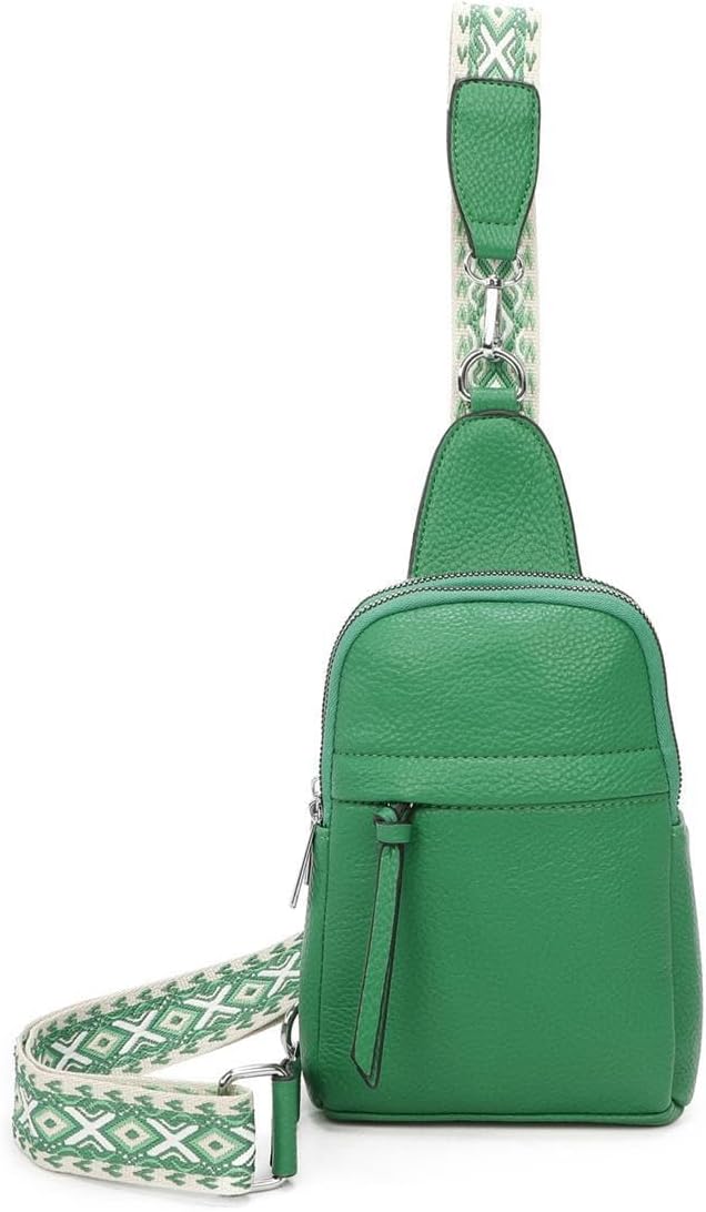 OBC Damen Bodybag Sling Tasche Rucksack Gürteltasche Crossbag Crossover Schultertasche Crossbody Bru
