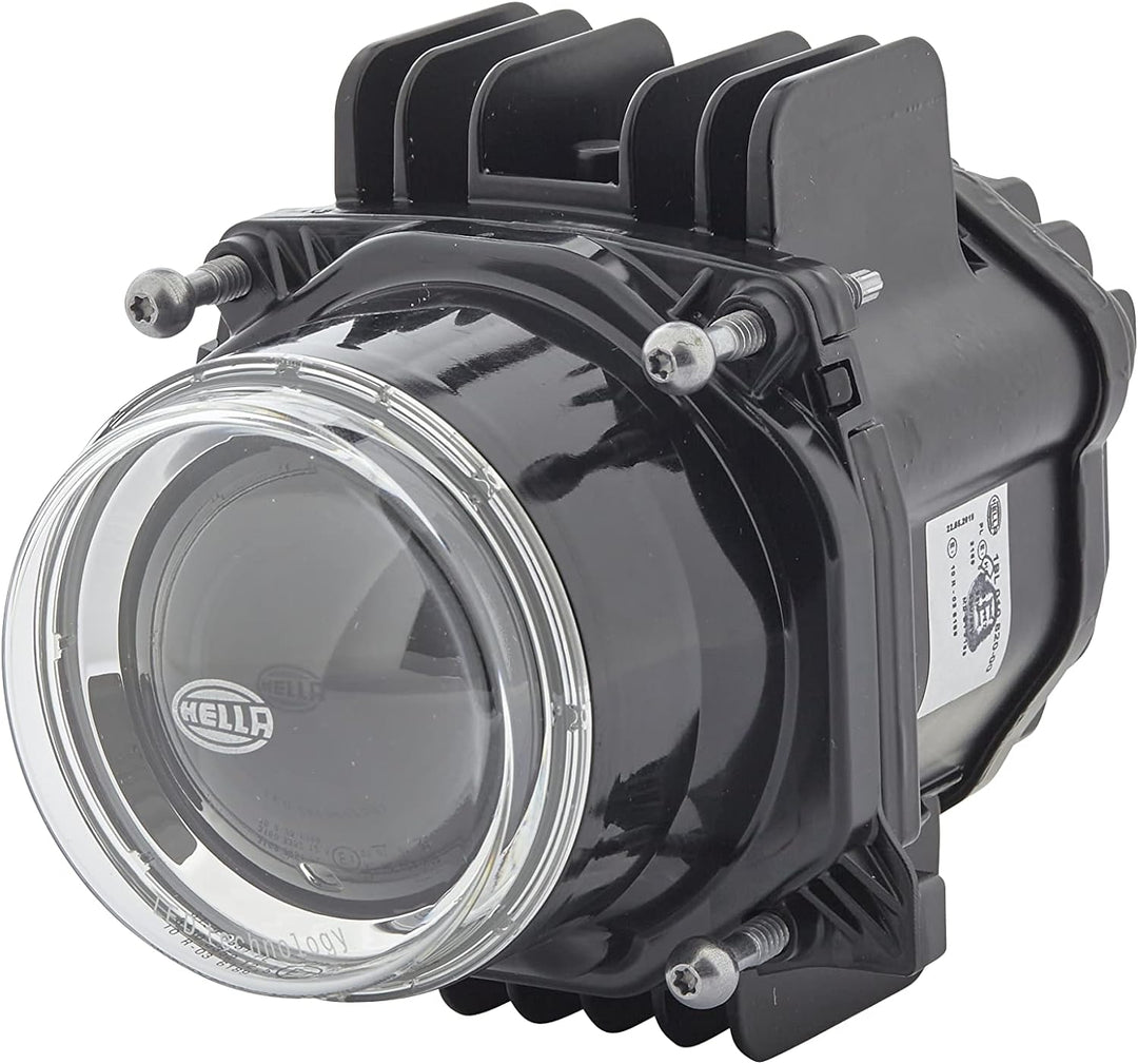 HELLA - LED/DE-Hauptscheinwerfer - 90mm Performance Bi-LED L70 - 24V - rund - Einbau - Stecker: AMP