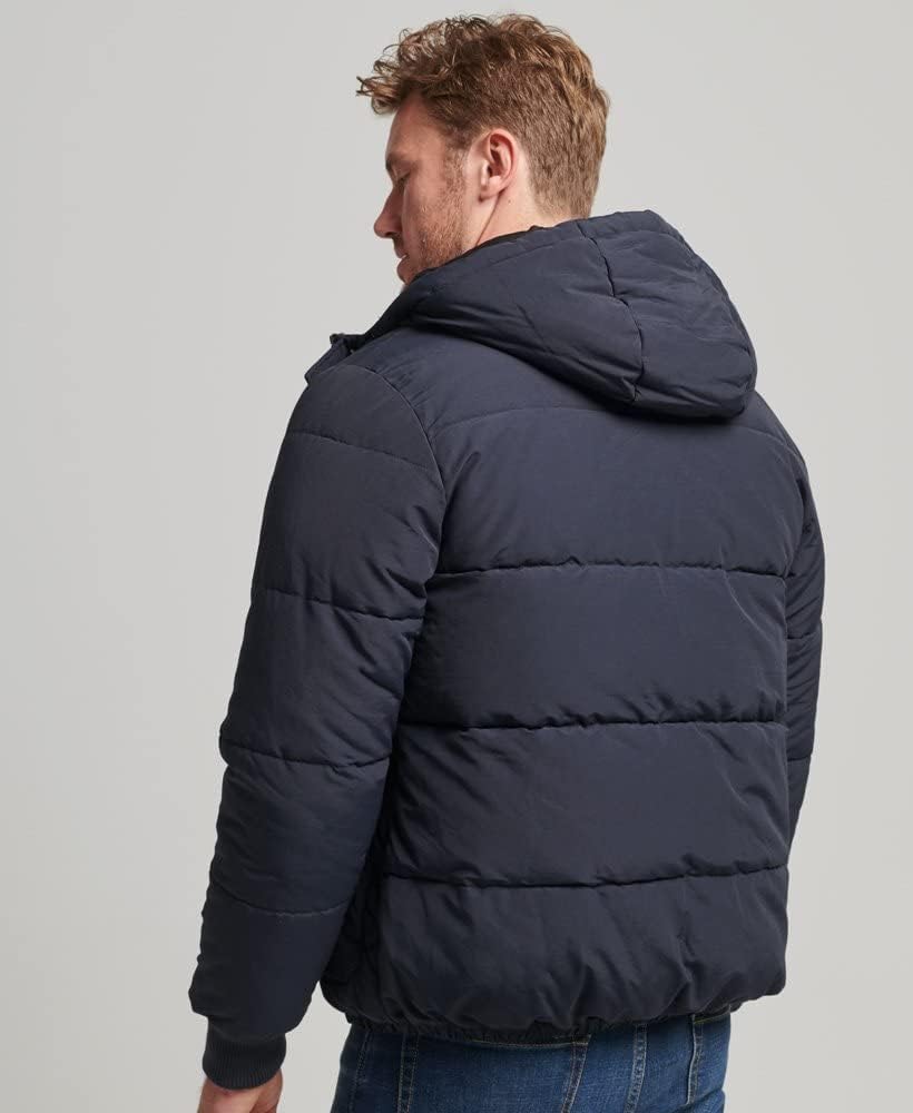 Superdry Herren Mountain Steppjacke Finster Marineblau XXL