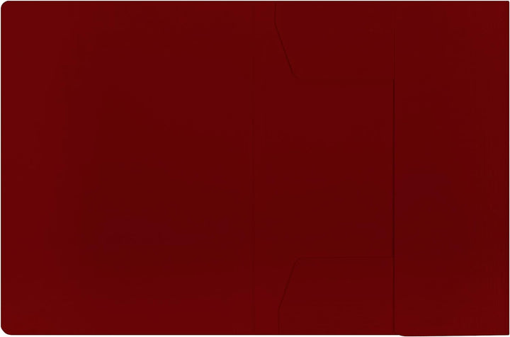 ELBA Sammel-Mappe chic, für A4, aus Karton, 3 Innenklappen, bordeaux, 25er Pack bordeaux Sammelmappe