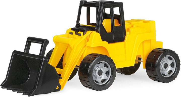 Lena 02048 - Starke Riesen Schaufellader, Radlader ca. 64 cm, Giga Truck in gelb und schwarz, Ladesc