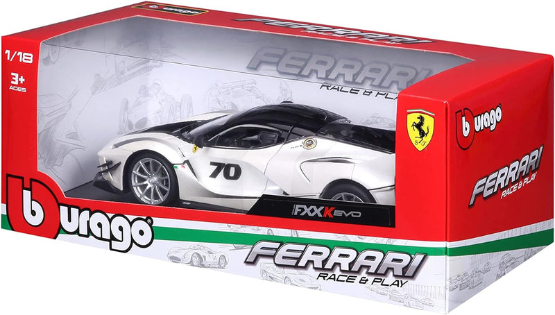 Bburago 1:18 Ferrari Fxx-K Evoluzione, Grau