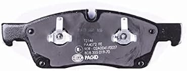 HELLA PAGID 8DB 355 019-701 Bremsbelagsatz - T2146 - Dicke/Stärke: 21.3mm - Bremssystem: Teves - für