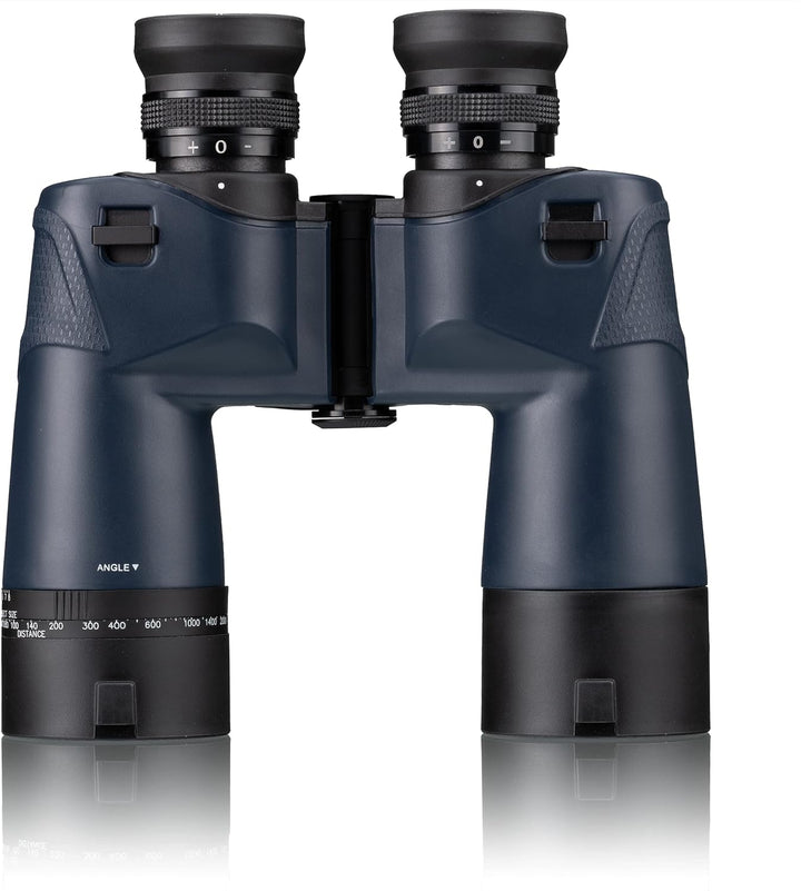 Bresser Fernglas 7x50 BinoSail für Segler, wasserdicht, mit Kompass und Strichplatte zur Entfernungs