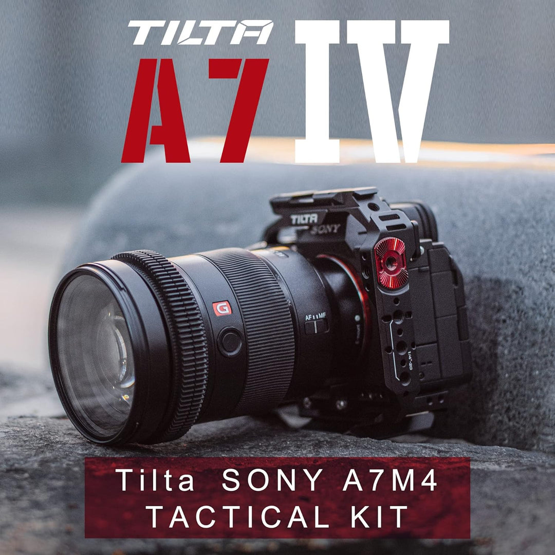 TILTA TA-T30-FCC-B-2 Camera Cage für Sony A7M4 A7 IV Alpha A1 A9 II Alpha 7 IV Kamera Käfig Support