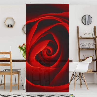 Bilderwelten Raumteiler Liebliche Rose 250x120cm inkl. transparenter Halterung 250x120cm incl. trans