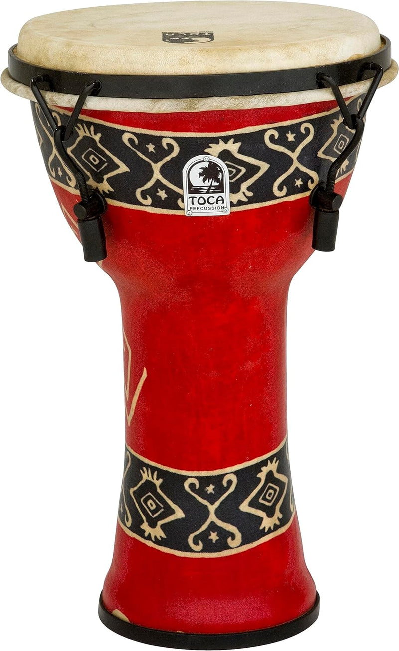 TOCA TO803232 Djembe Freestyle Mech. Tuned Bali Red 9&