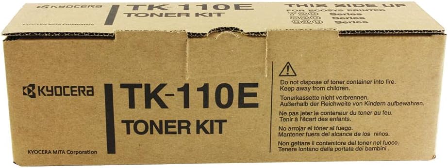 Kyocera 1T02FV0DE1 TK-110E Tonerkartusche 2.000 Seiten, schwarz