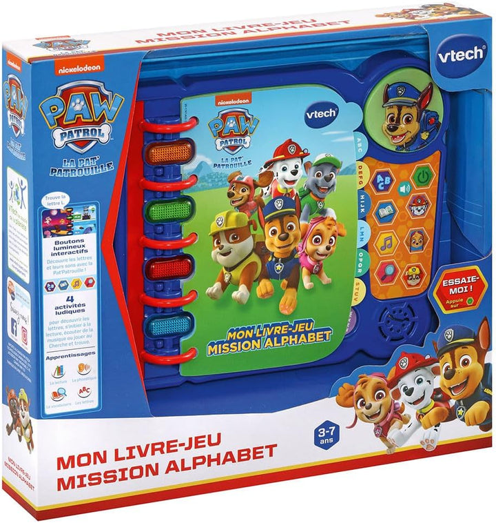 VTech - Paw Patrol Interaktives Buch, 618105, Mehrfarbig,