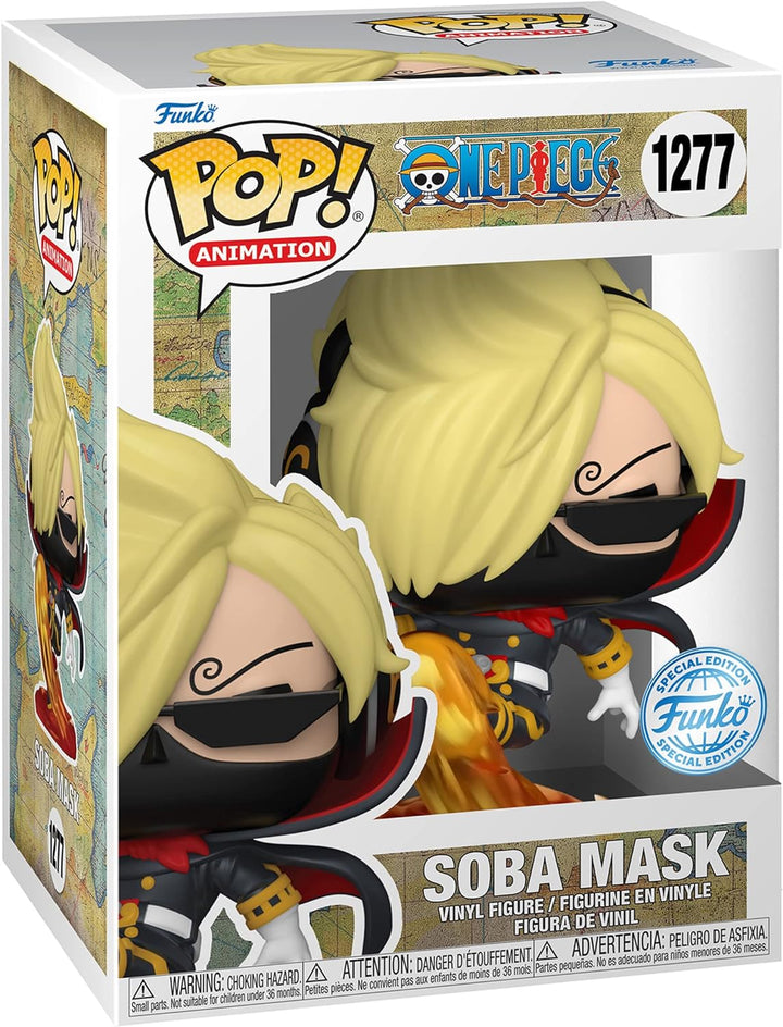 Funko Pop! Anime One Piece - Soba Mask (Raid Suit) Sanji Special Edition Exclusive Vinyl Figure #127