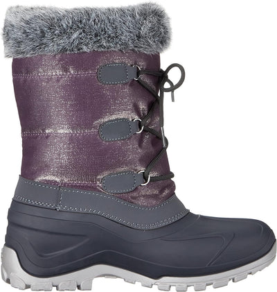 CMP Damen Nietos Low Wmn Snowboot Shoes Walking Shoe Mid-Top 38 EU Blu Iris, 38 EU Blu Iris