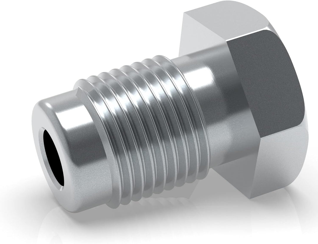 100x Verschraubung M10 x 1 für Bremsleitung 4,75 mm Bördel F Typ A Profi Verbinder DIN/ISO 1651 konf