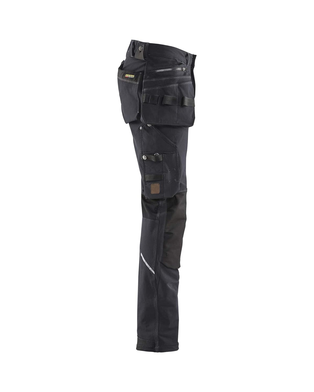 Blaklader 199816449899C156 X1900 Handwerker Arbeitshose 4-Wege-Stretch, Dunkelgrau/Schwarz, Grösse C