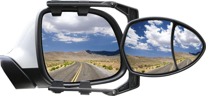 Brunner Caravanspiegel Oros Ang mit integriertem Toten-Winkel-Spiegel