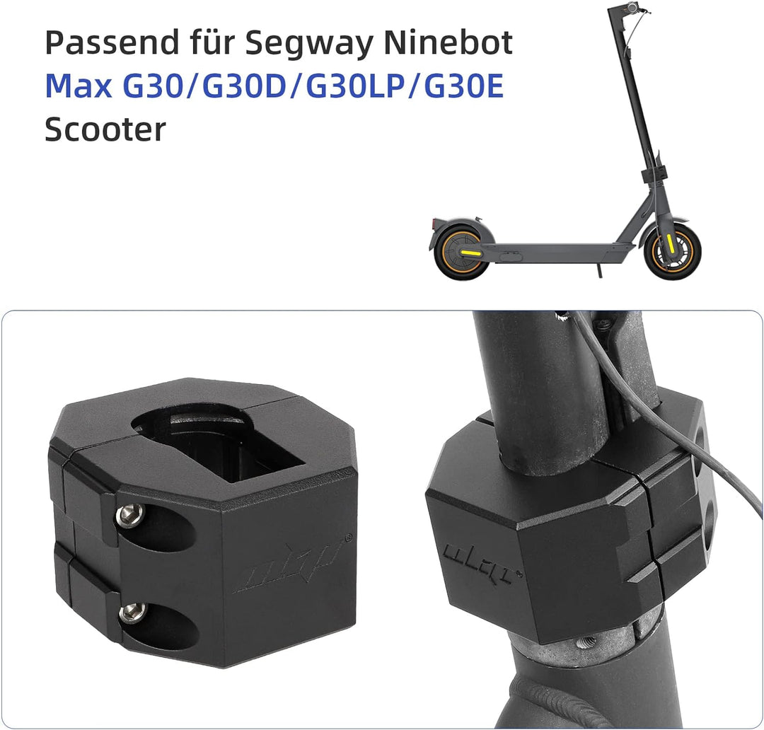 ulip Elektro-Scooter Klappklemme Vertikale Stange aus Aluminium Robuste Verriegelungsteile Spannklem