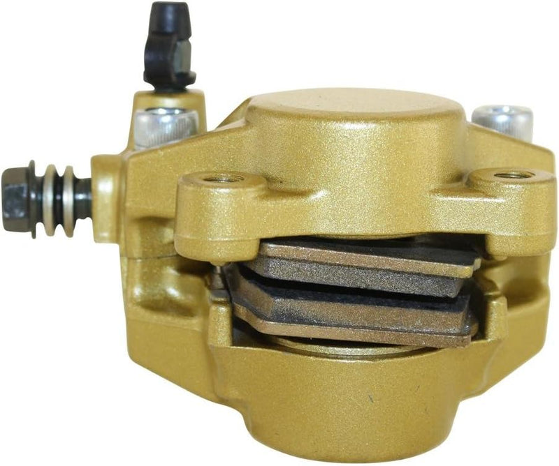 Bremssattel 1 Kolben hinten Gold für Malaguti F12 F15, Piaggio Liberty