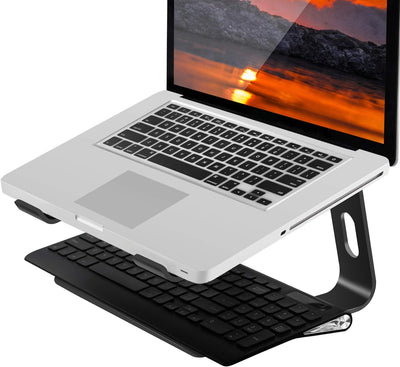 Orionstar Laptop Ständer, Ergonomischer Laptop Stand für Schreibtisch, Aluminium Laptop Halterung mi