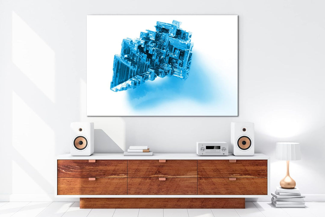 deyoli gemeinsames Anstossen mit Bier Format: 100x70 Effekt: Monocrome Blau als Leinwand, Motiv fert