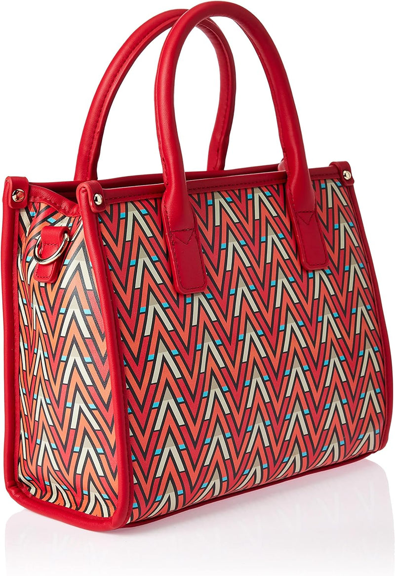 VALENTINO Bags Tonic - Handtasche 26 cm Rosso / Multicolor, Rosso / Multicolor