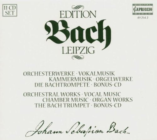 Edition Bach Leipzig, Audio-CD