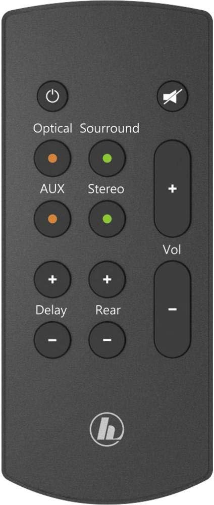 Hama RS100 Audio-Erweiterungskit Rear-Surround, schwarz