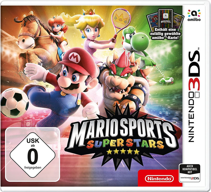 Mario Sports Superstars + amiibo-Karte - [3DS] Spiel + amiibo Karte, Spiel + amiibo Karte