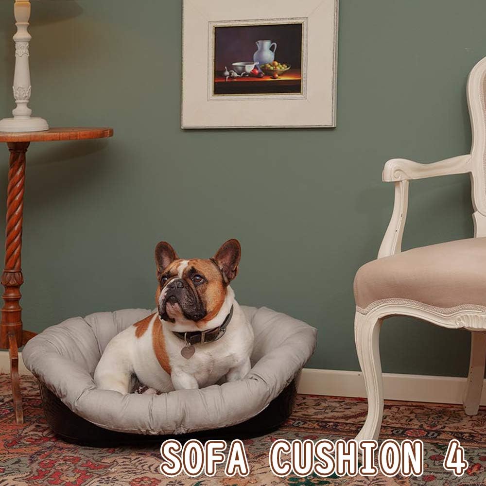 Ferplast Hundekissen, Hundebett und Katzenbett SOFA 'CUSHION 4 Kissen für Haustiere, gepolsterter Be