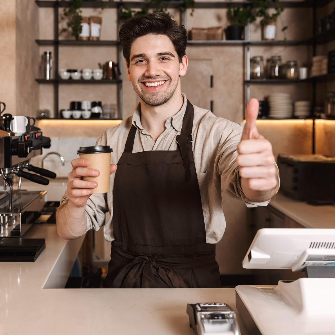 Relaxdays Abklopfbehälter Kaffeesatz, Gummi-Abklopfstange, für Siebträgermaschine, Abschlagbehälter,