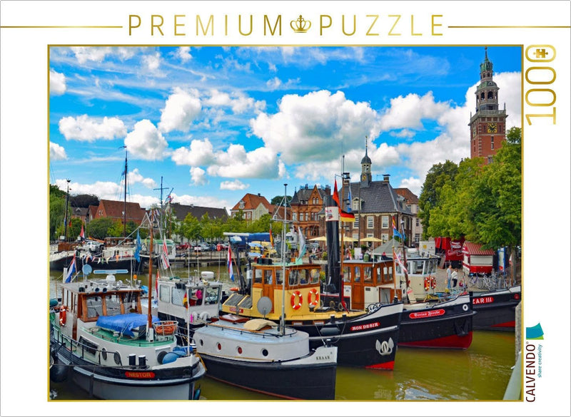 CALVENDO Puzzle Museumshafen Leer | 1000 Teile Lege-Grösse 64 x 48 cm Foto-Puzzle für glückliche Stu