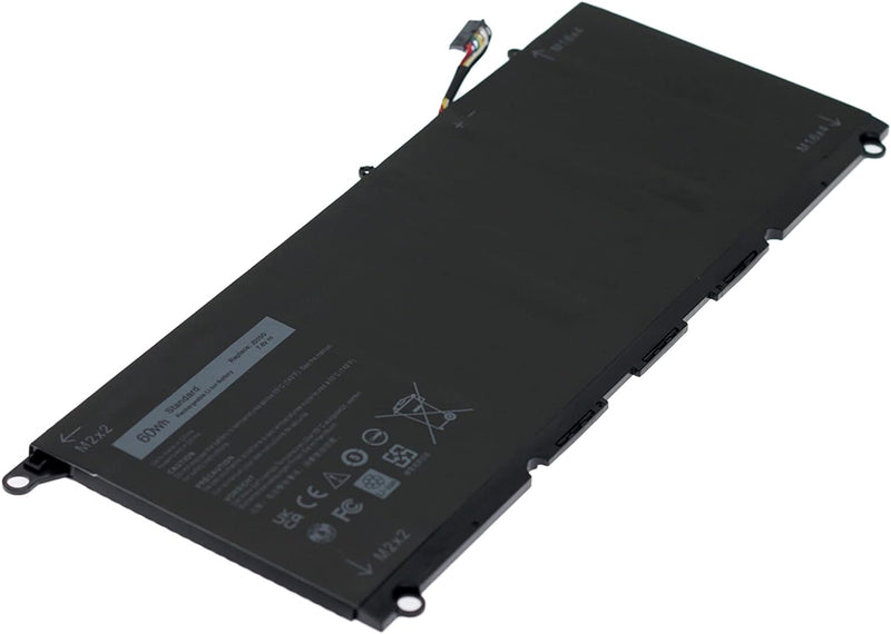 VKMAPIP JD25G 90V7W JHXPY 0DRRP 0N7T6 5K9CP DIN02 RWT1R Laptop-Akku für Dell XPS 13 9343 9350[7.4V 5