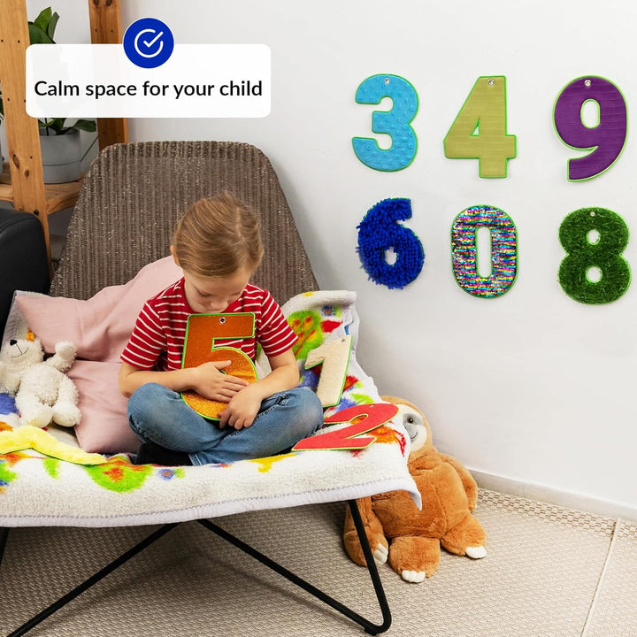 ODOXIA Sinnesmatten Für Autistische Kinder | Taktile Scheiben | Sensorische Fliesen | Sensorischer T