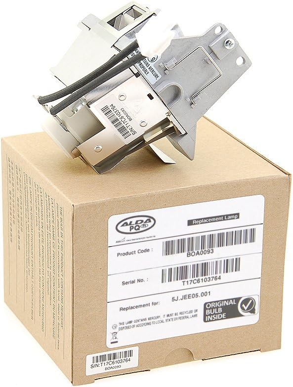 Alda PQ Professionell, Beamerlampe kompatibel mit 5J.JEE05.001 für BENQ W1110, W2000 Projektoren
