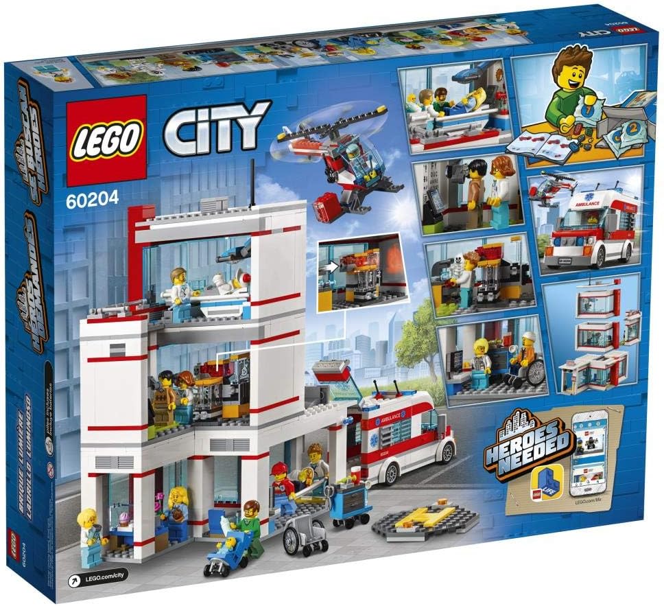 LEGO 60204 City Town LEGO® City Krankenhaus Single, Single