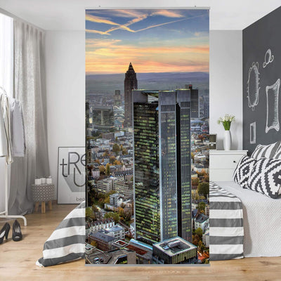 Bilderwelten Raumteiler MAINhattan 250x120cm inkl. transparenter Halterung 250x120cm incl. transpare